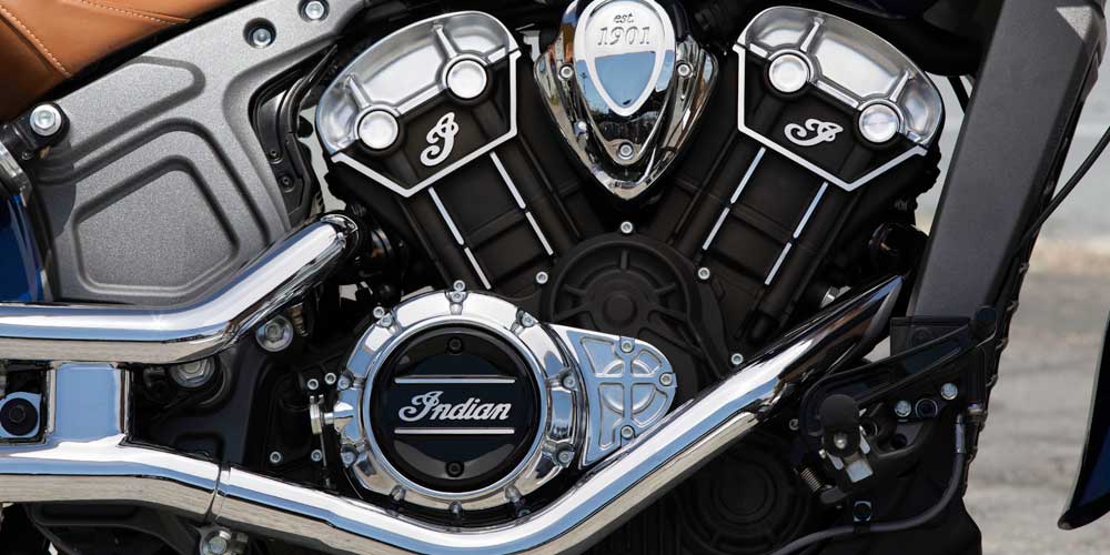 100-HP V-TWIN ENGINE